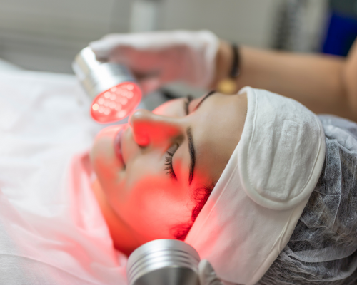 click here to learn more about our red light therapy services